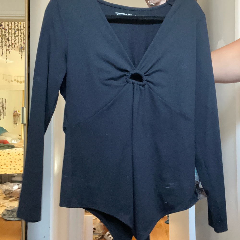 Abercrombie long sleeve bodysuit